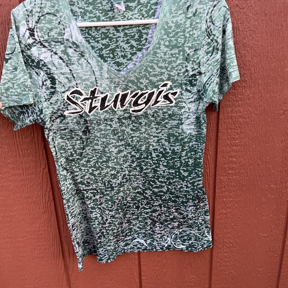 Sturgis T Shirt Size‎ Medium Burnout Shirt Motorcycle Rally